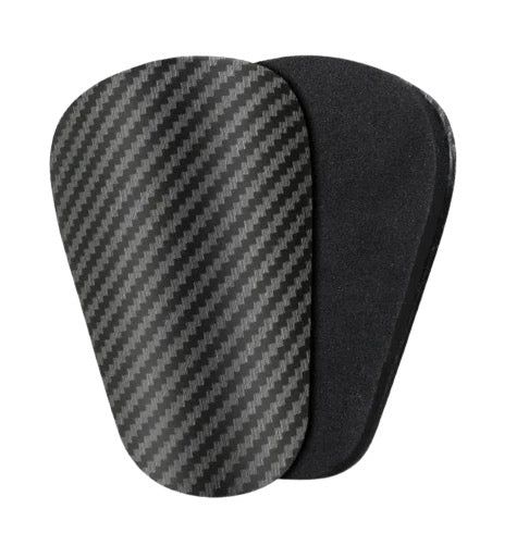 mini carbon fibre print shin pad